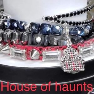 Ring Bomb Party Halloween Stack House of Haunts Silver